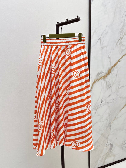 25ss print skirt