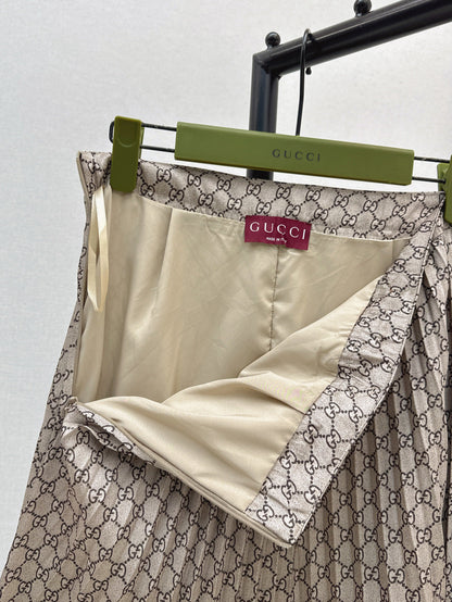 25ss print skirt