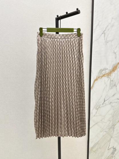 25ss print skirt