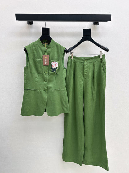 25ss linen suit