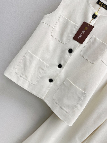 25ss vest pants set