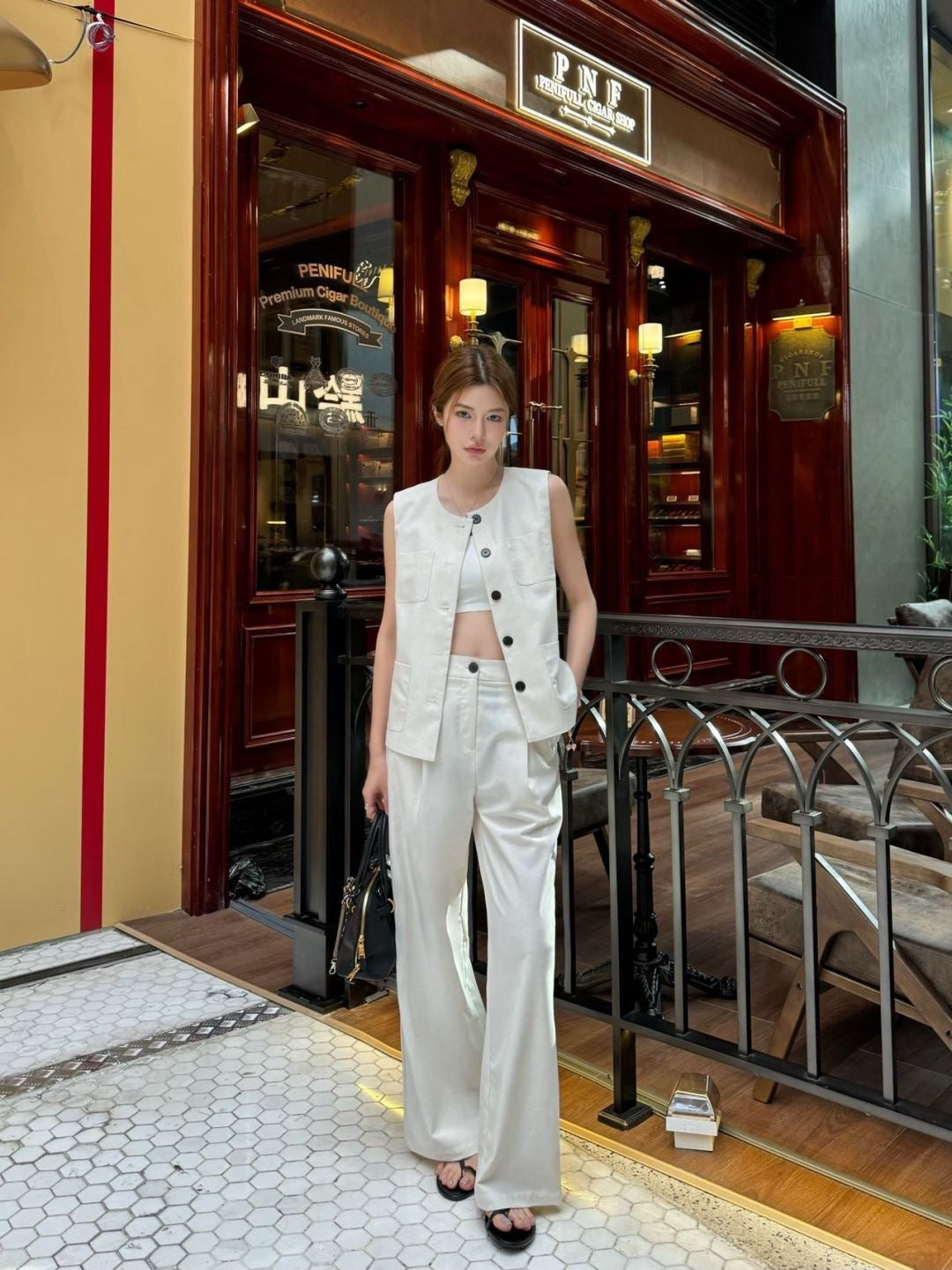 25ss vest pants set
