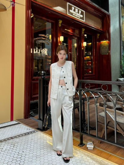 25ss vest pants set