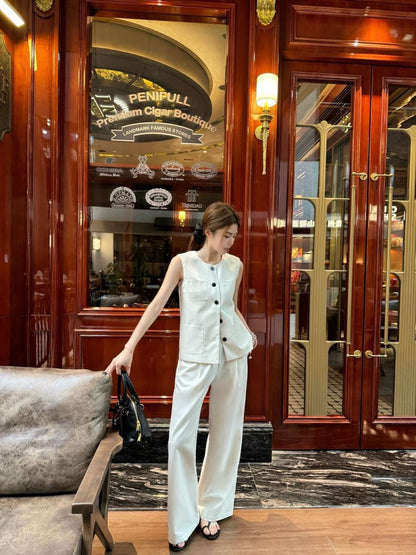 25ss vest pants set