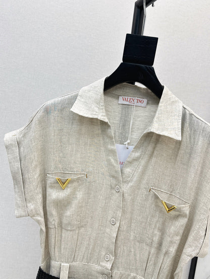 25ss linen dress