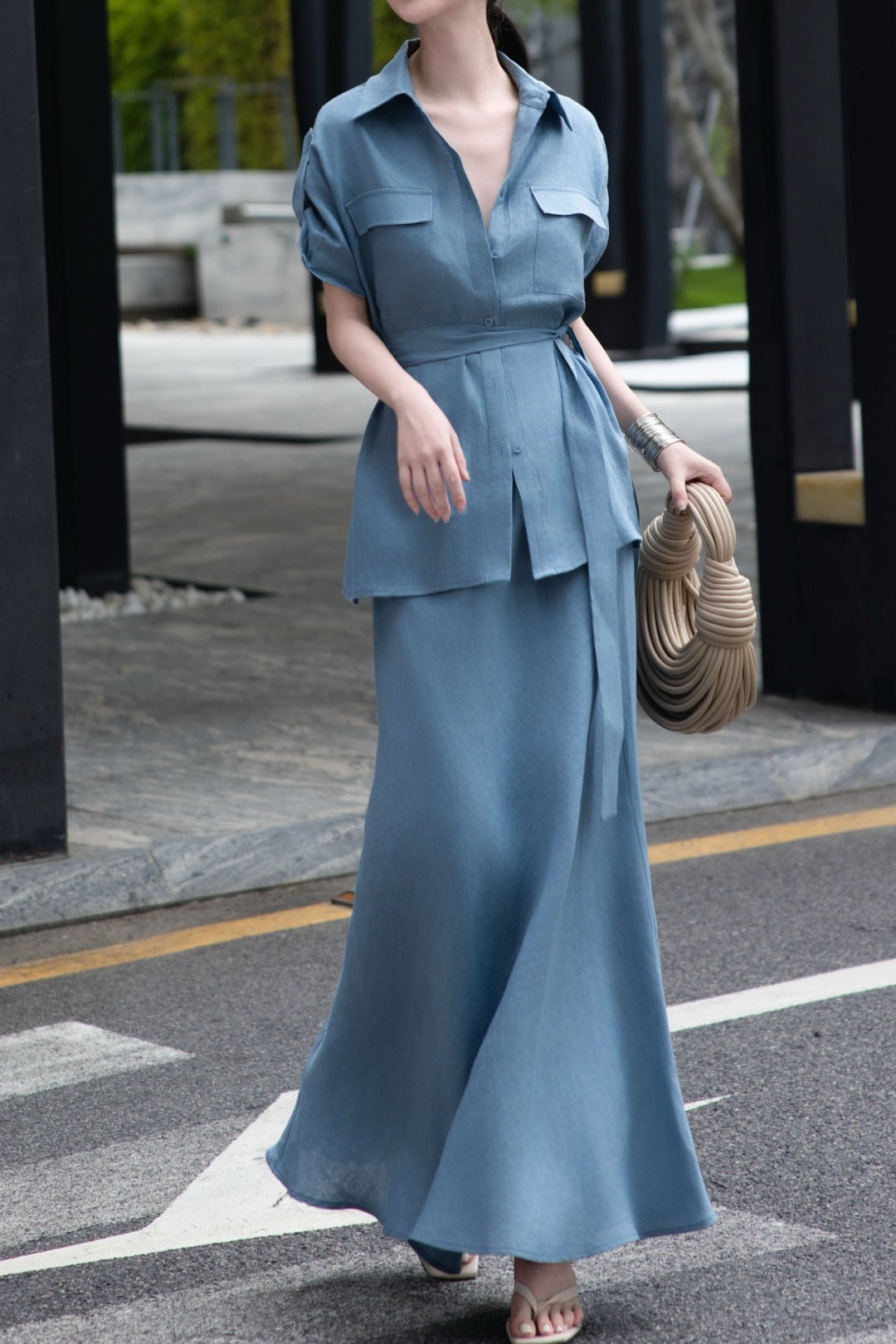 25ss Linen suit