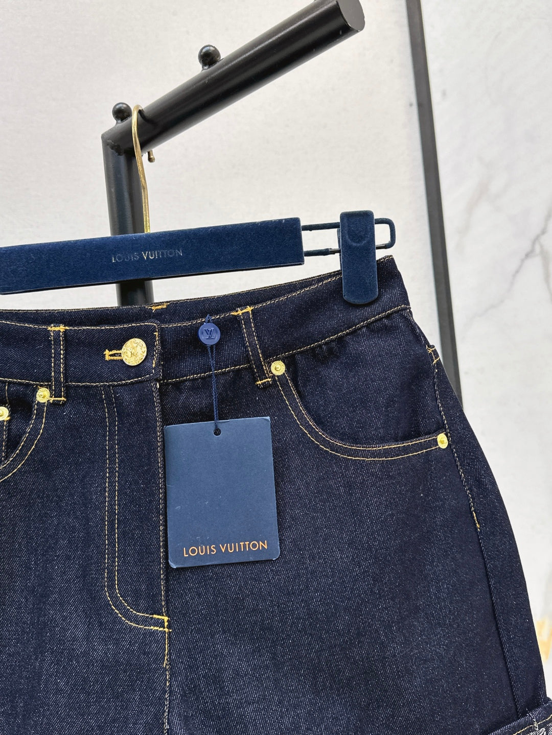 25ss denim short