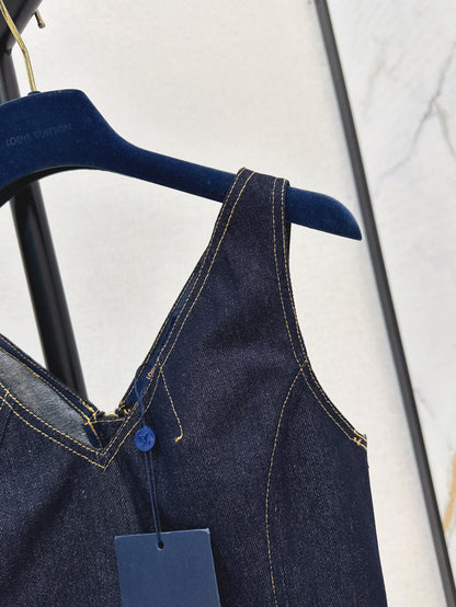 25ss denim vest
