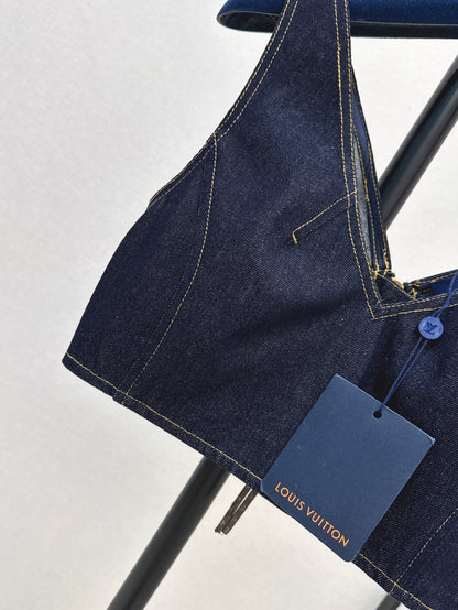 25ss denim vest