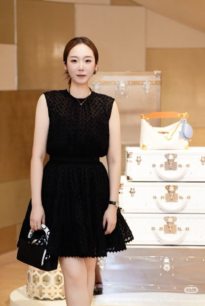 25ss jacquard dress