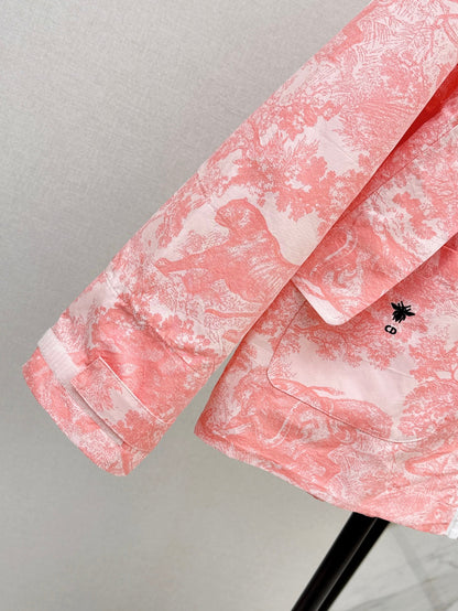 25SS print jacket
