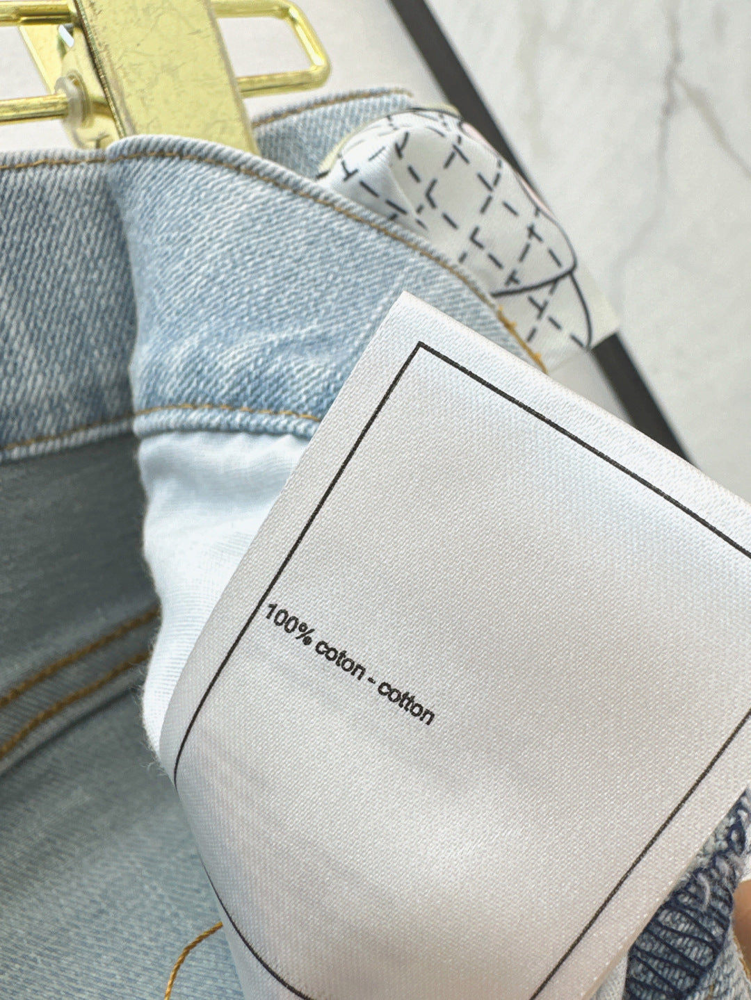 25ss scarf jeans