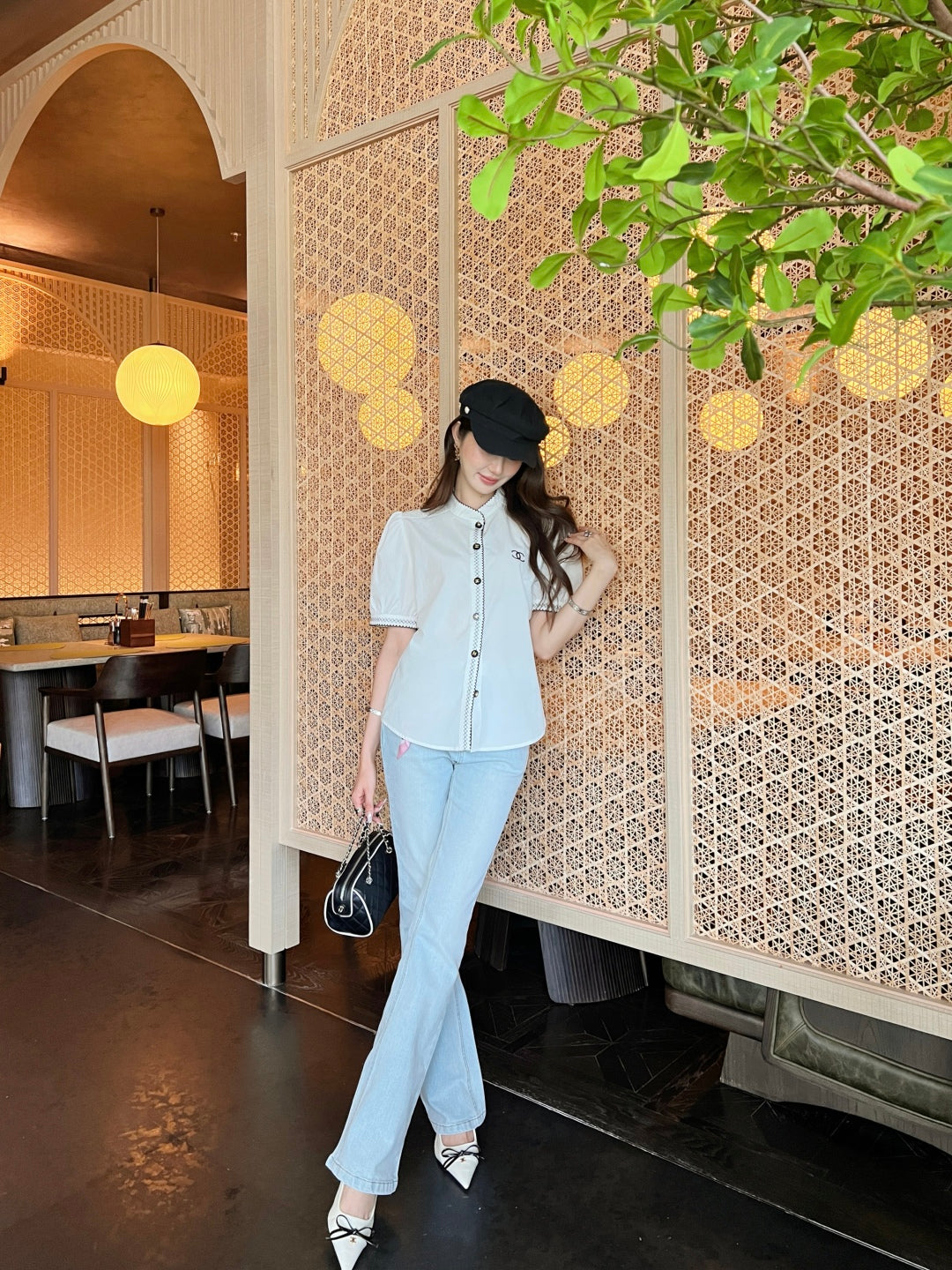 25ss scarf jeans