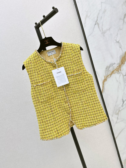 25ss woven vest