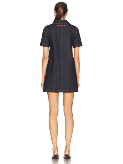 25ss denim dress
