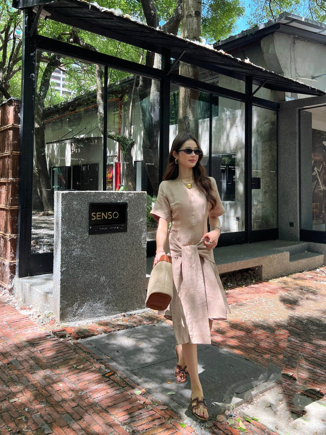 25ss Linen dress