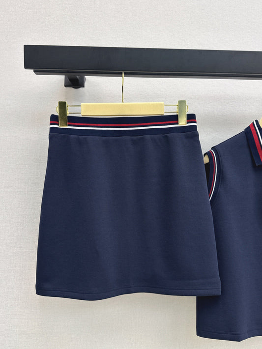 25ss vest skirt set