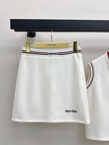 25ss vest skirt set