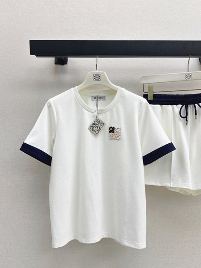 25ss tee short set