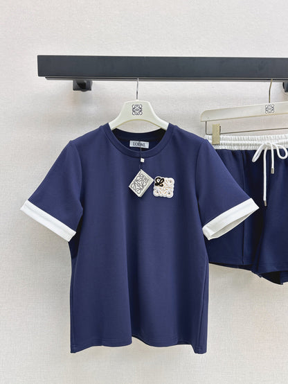 25ss tee short set