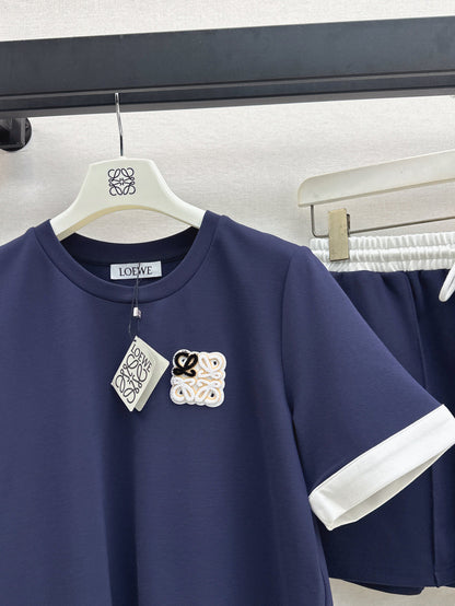 25ss tee short set