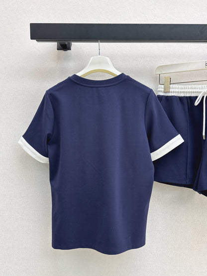 25ss tee short set