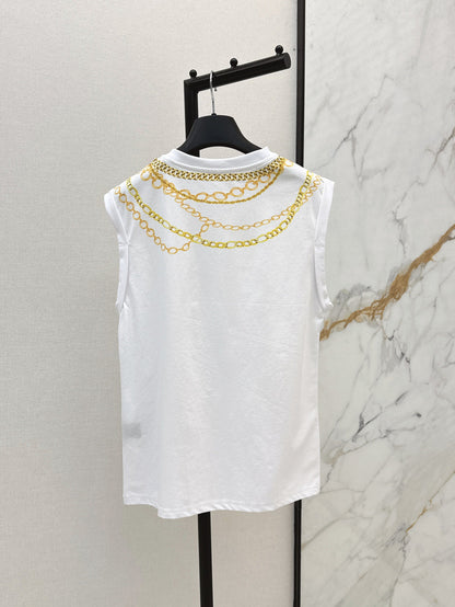 25ss print vest