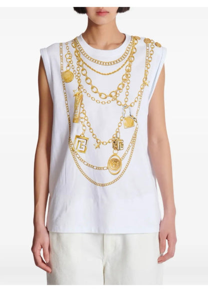 25ss print vest