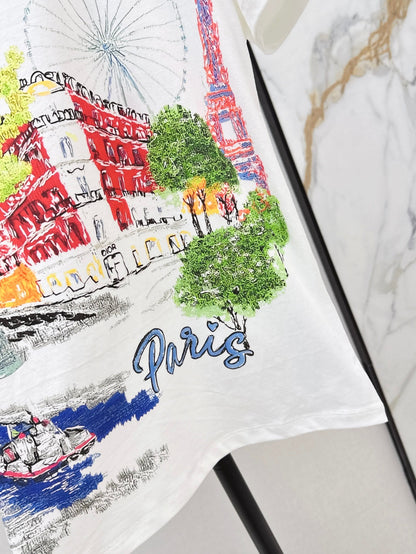 25ss print t-shirt