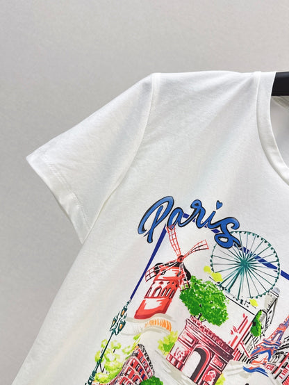 25SS print t-shirt