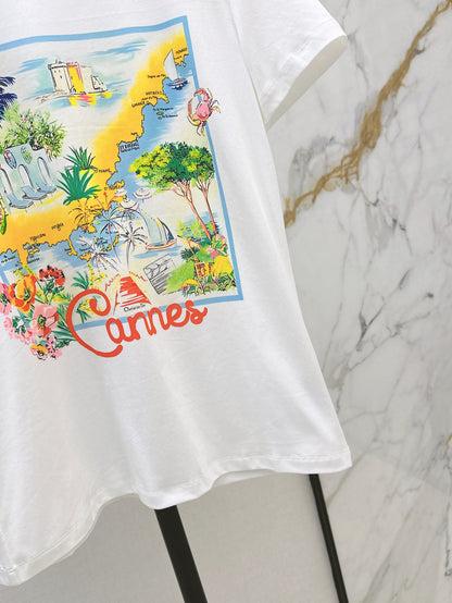 25ss print t-shirt