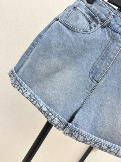25ss denim short