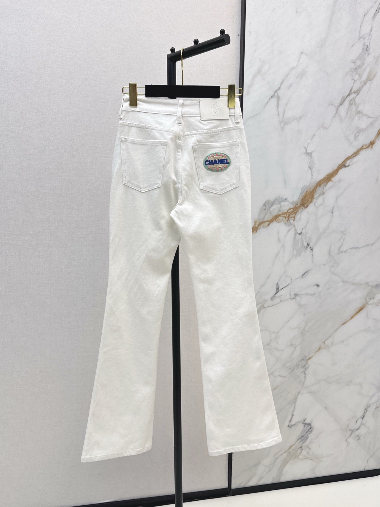 25ss embroidered jeans