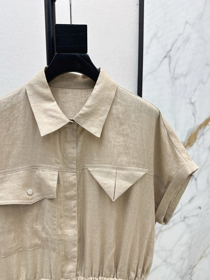 25ss Linen jumpsuit