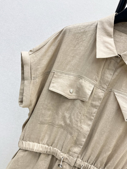 25ss Linen jumpsuit