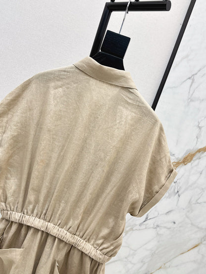 25ss Linen jumpsuit