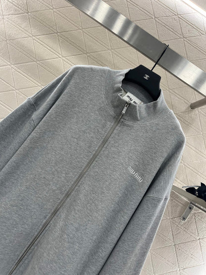 25 new product Drawstring sweater jacket