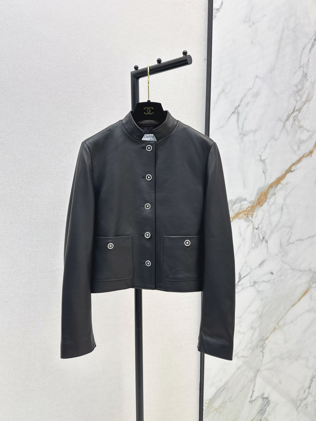 25fw leather jacket