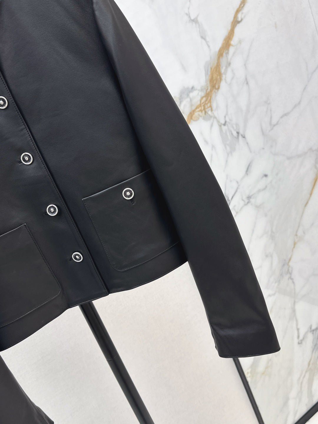 25fw leather jacket
