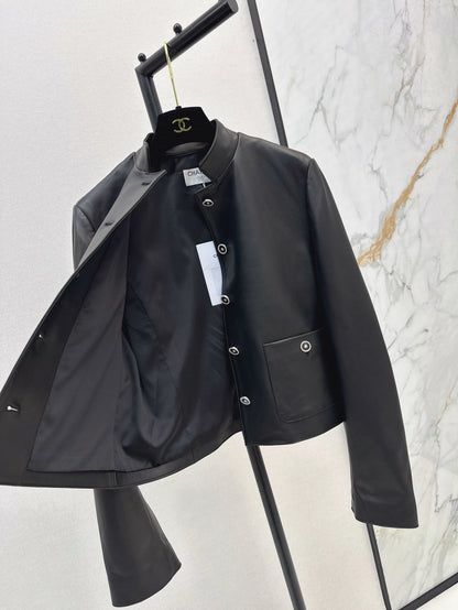 25fw leather jacket