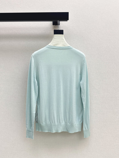 25fw printed cardigan
