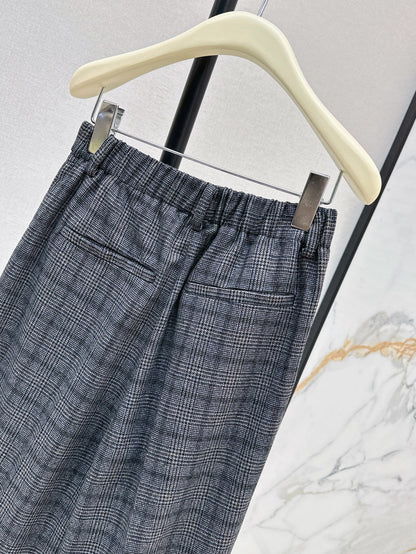 25fw plaid pants