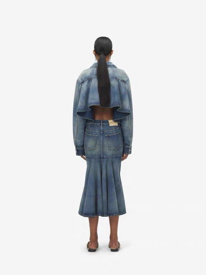 25fw denim skirt