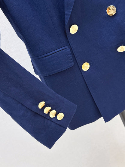 25fw linen blazer