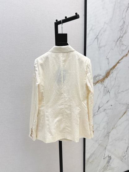 25fw linen blazer