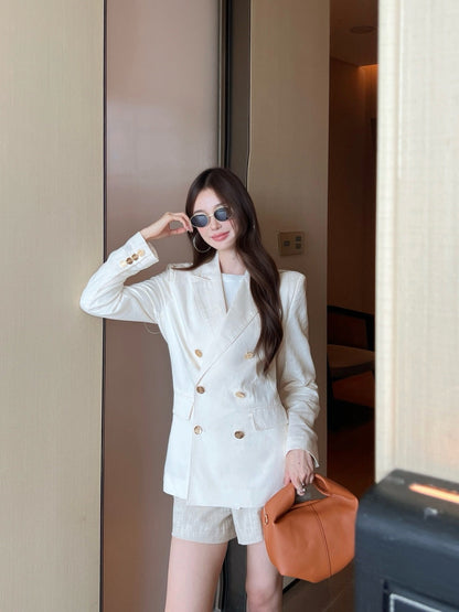 25fw linen blazer