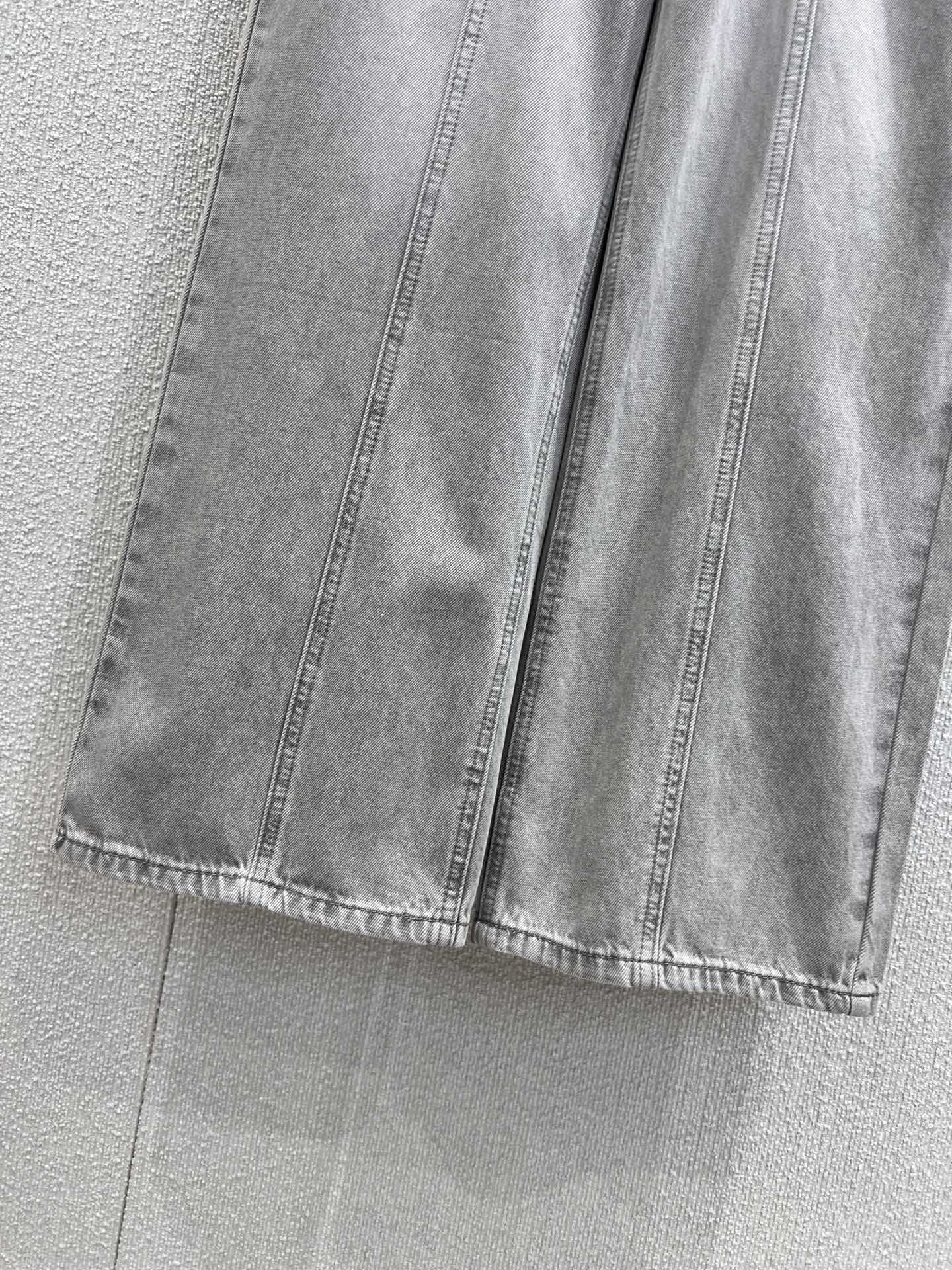 25ss embroidered jeans
