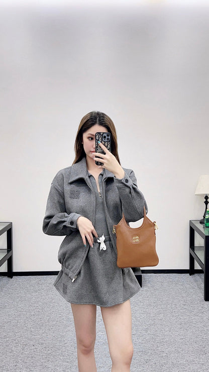 2025 New Arrivals Jacket and Skirt Set