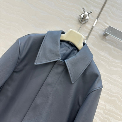 25fw leather jacket