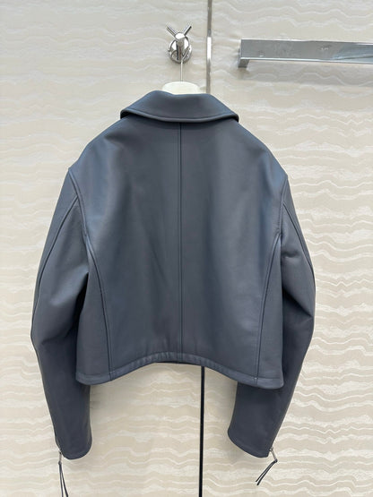 25fw leather jacket